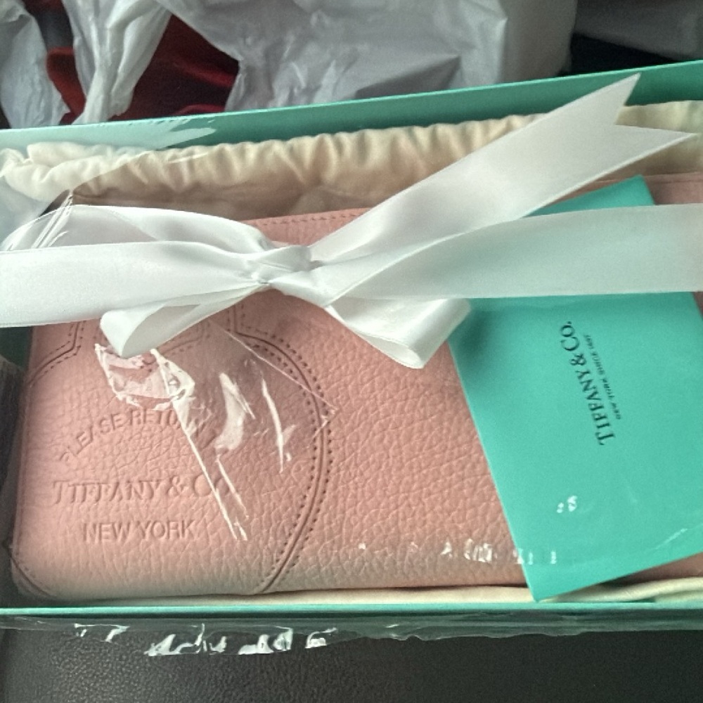 Tiffany & Co. Blush Pink Leather Wallet
